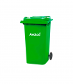 Contenedor de basura verde 360 Litros